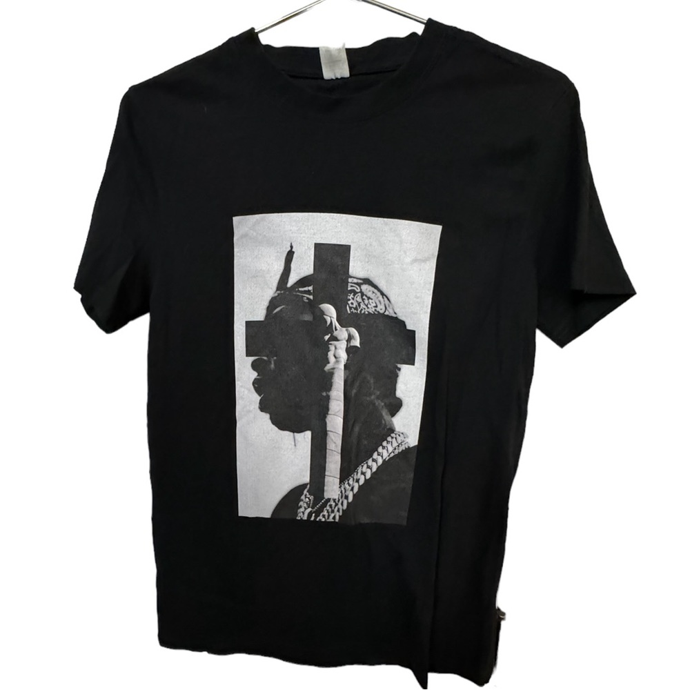 Awesome POP SMOKE Rap Hip Hop Men’s S T-Shirt MINTY Streetwear Cross